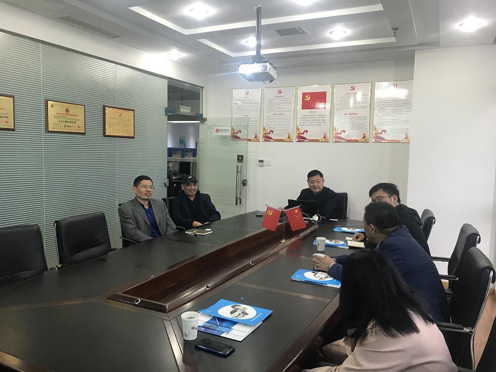 合肥市科技局領(lǐng)導(dǎo)來華科考察調(diào)研